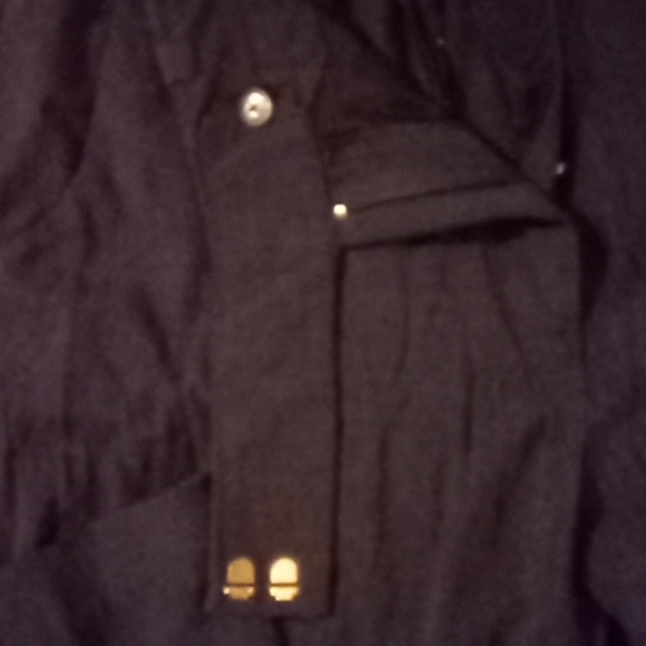 NWOT Maxime Katherine Fit Black Wool Long Trousers sz 12 - Picture 4 of 6